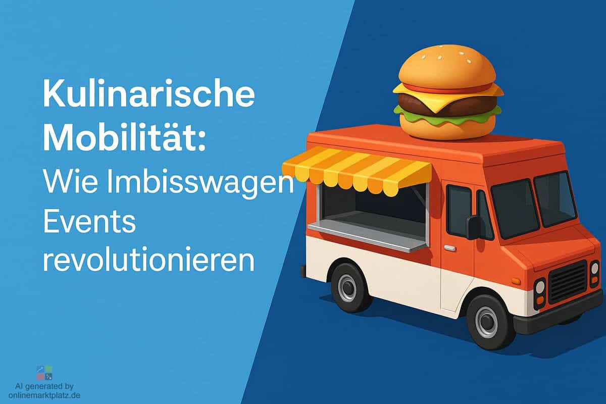 Kulinarische Mobilität: Wie Imbisswagen Events revolutionieren