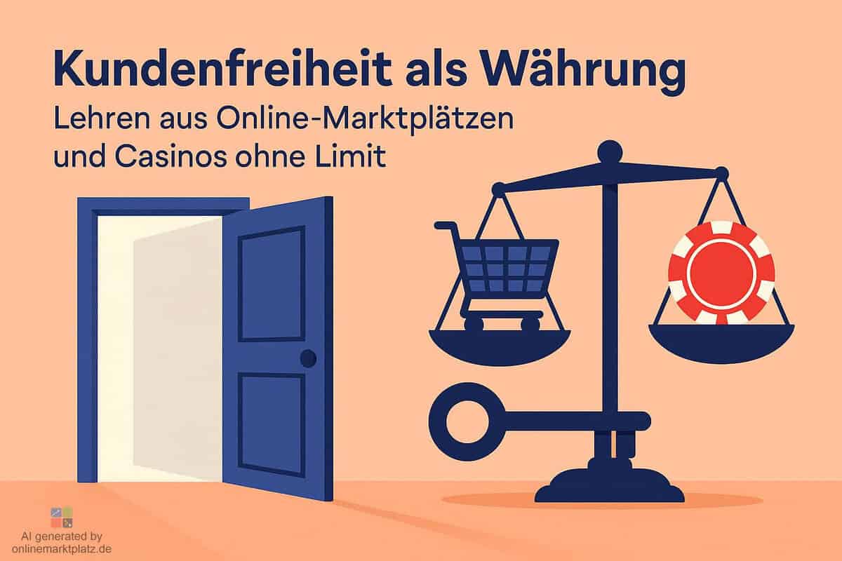 Kundenfreiheit als Währung: Lehren aus Online-Marktplätzen und Casinos ohne Limit