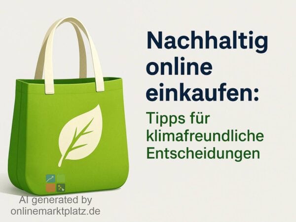Nachhaltig online einkaufen: Tipps für klimafreundliche Entscheidungen