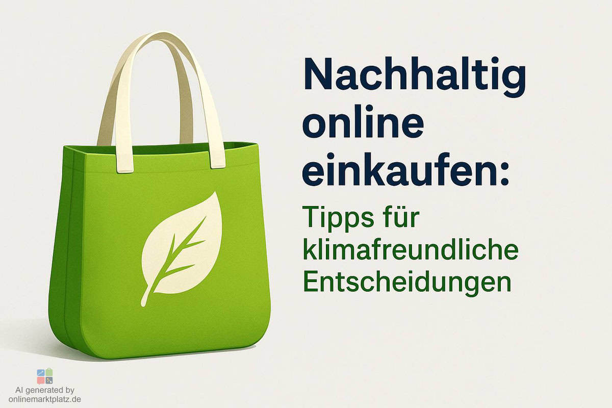 Nachhaltig online einkaufen: Tipps für klimafreundliche Entscheidungen