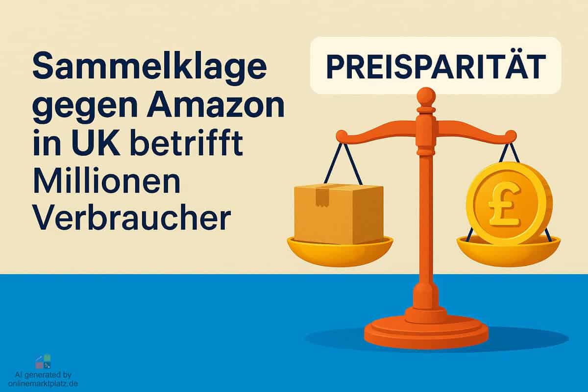 Sammelklage gegen Amazon in UK betrifft 45 Mio. Verbraucher