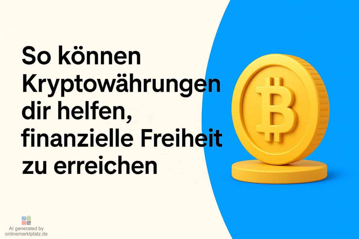 So können Kryptowährungen dir helfen, finanzielle Freiheit zu erreichen