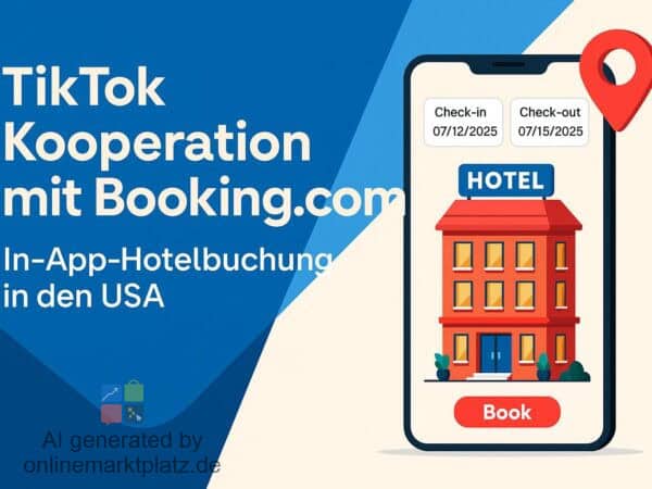 TikTok Kooperation mit Booking.com startet in den USA