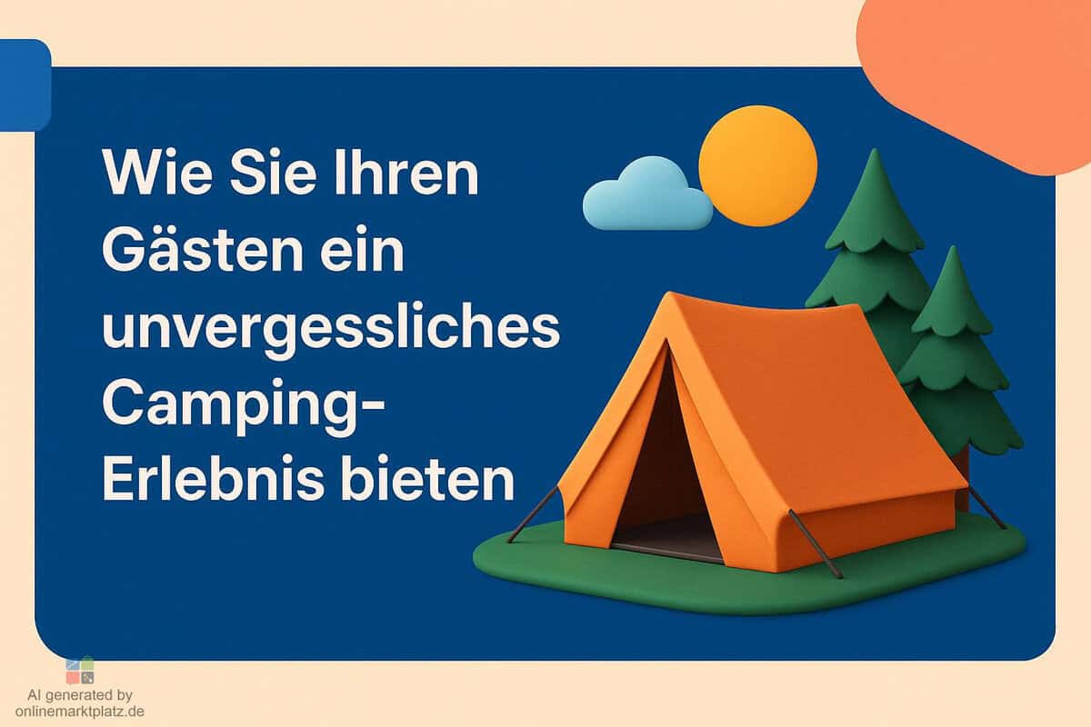 Wie Sie Ihren Gästen ein unvergessliches Camping-Erlebnis bieten