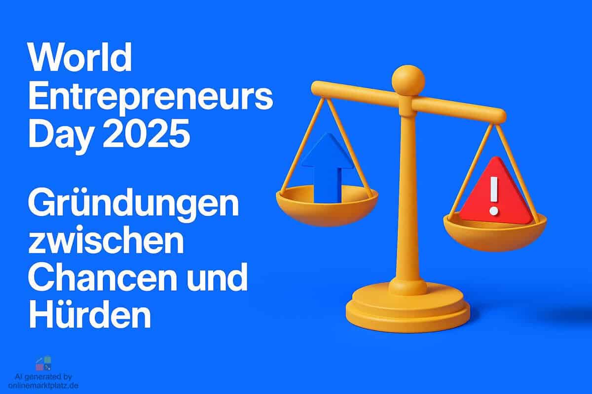 World Entrepreneurs Day 2025: Gründungen zwischen Chancen und Hürden