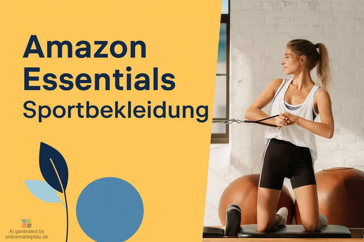 Amazon Essentials Sportbekleidung: Neue Kollektion für Alltag und Training