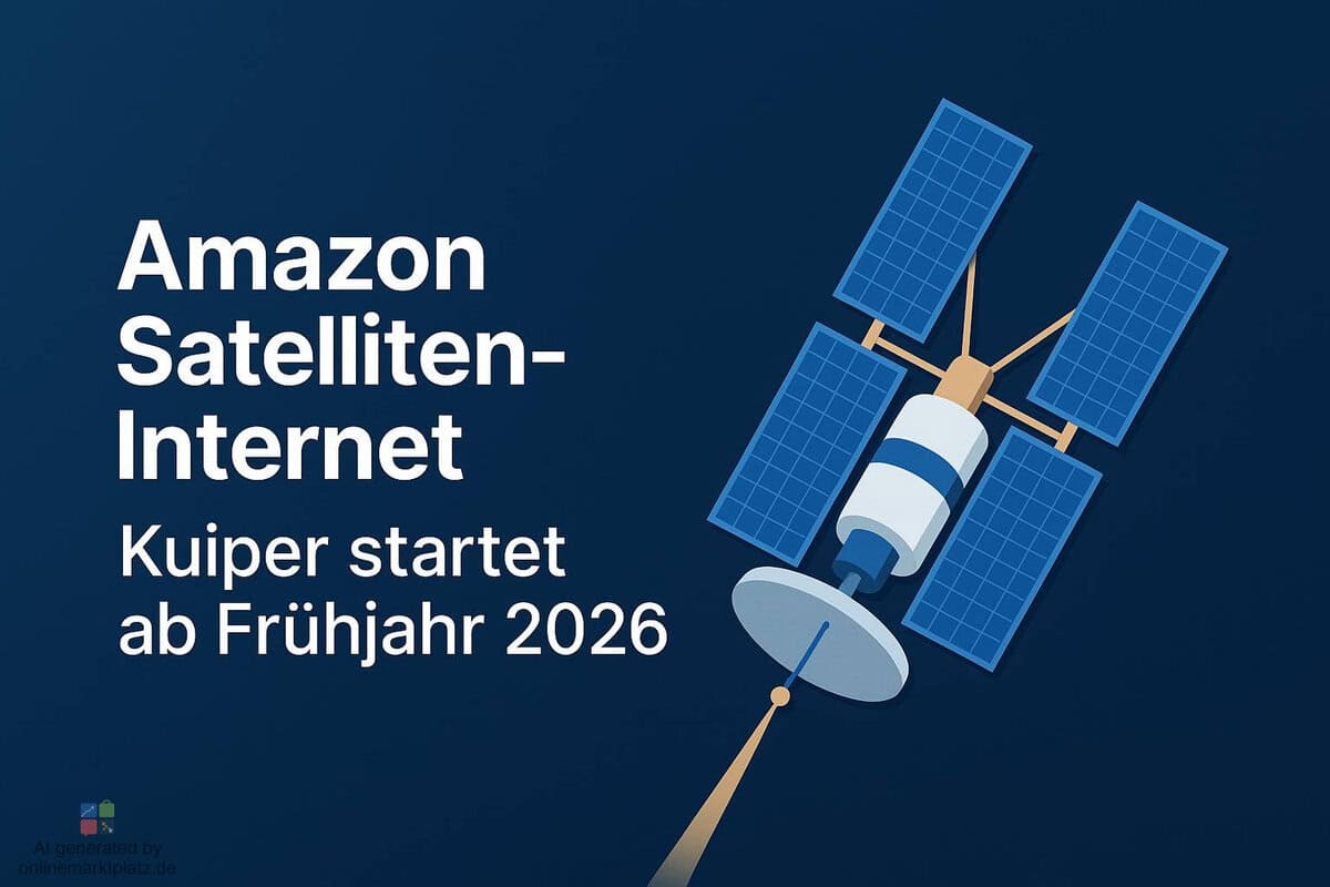 Amazon Internet Deutschland: Satelliten-Internet startet ab 2026
