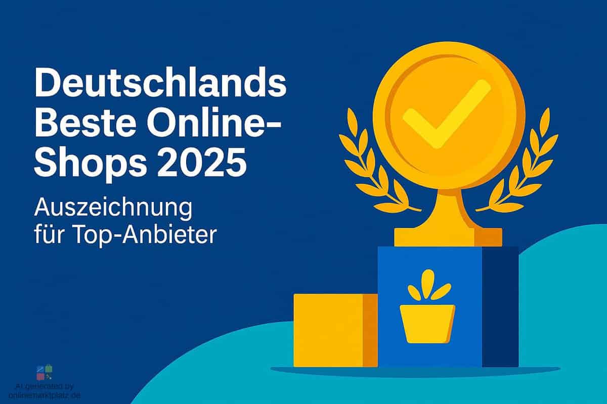 Deutschlands Beste Online-Shops 2025: Auszeichnung für Top-Anbieter