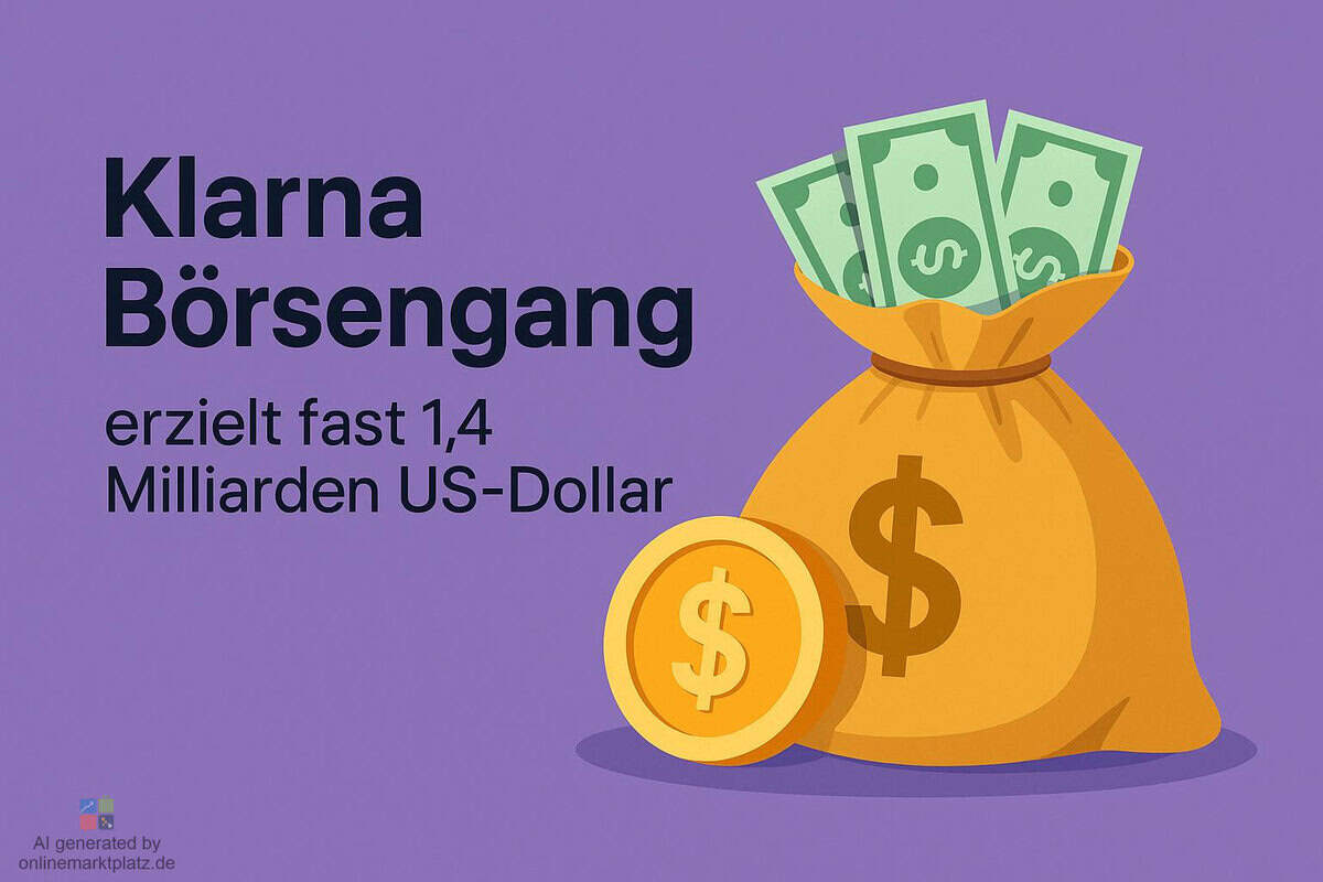 Klarna Börsengang erzielt fast 1,4 Milliarden US-Dollar