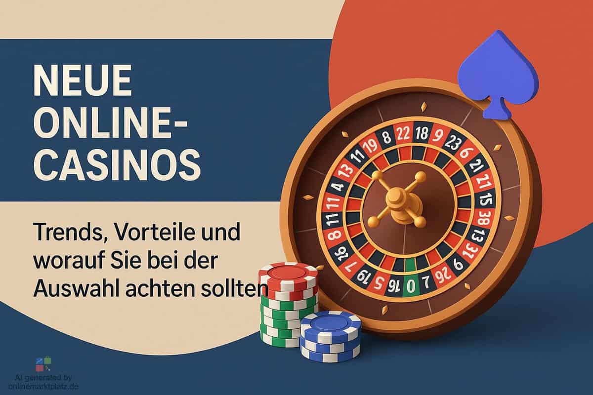 Neue Online-Casinos: Trends, Vorteile und worauf Sie bei der Auswahl achten sollten