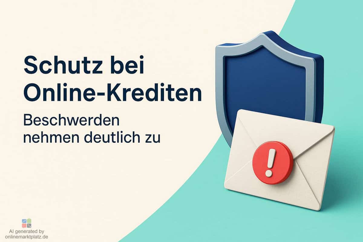 Schutz bei Online-Krediten: Beschwerden nehmen deutlich zu