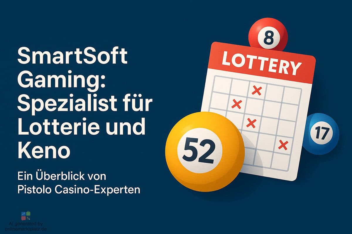 SmartSoft Gaming: Spezialist für Lotterie und Keno – Ein Überblick von Pistolo Casino-Experten