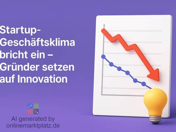 Startup-Geschäftsklima bricht ein – Gründer setzen auf Innovation