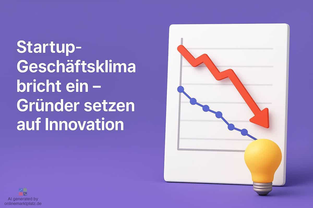 Startup-Geschäftsklima bricht ein – Gründer setzen auf Innovation