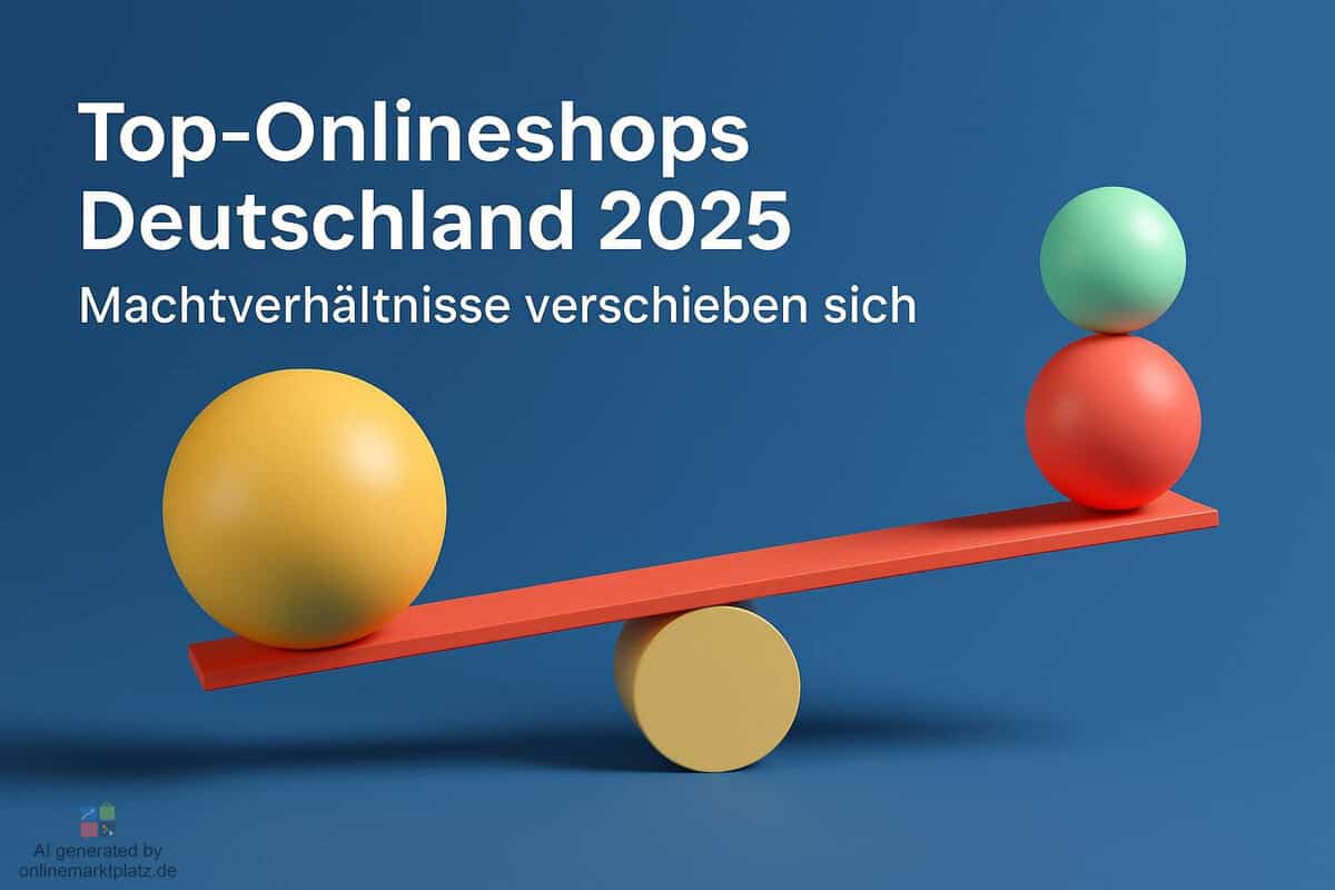Top-Onlineshops Deutschland 2025: Machtverhältnisse verschieben sich