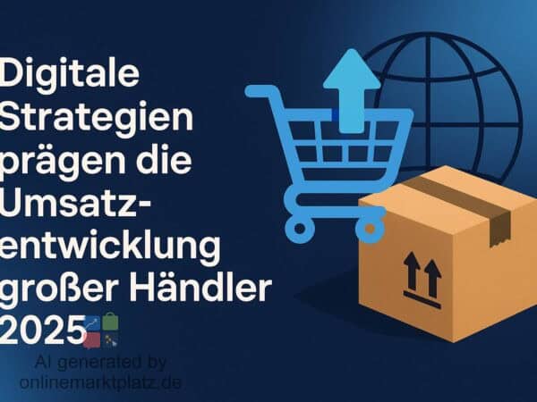 Digitale Strategien prägen die Umsatzentwicklung großer Händler 2025