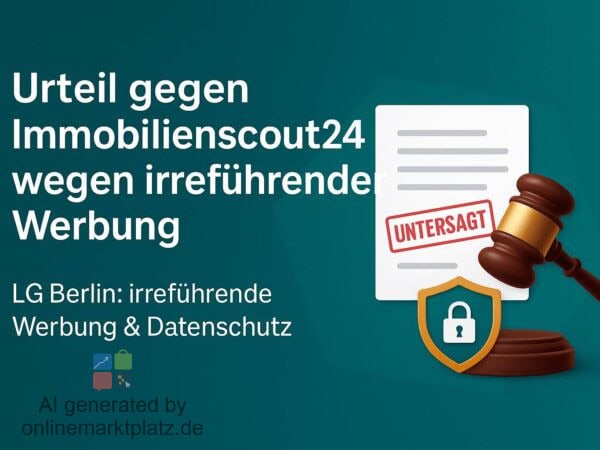 Urteil gegen Immobilienscout24: Irreführende Werbung und Datenschutzverstöße