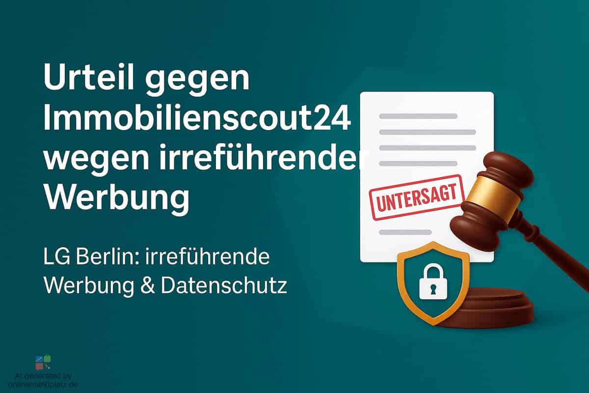 Urteil gegen Immobilienscout24: Irreführende Werbung und Datenschutzverstöße