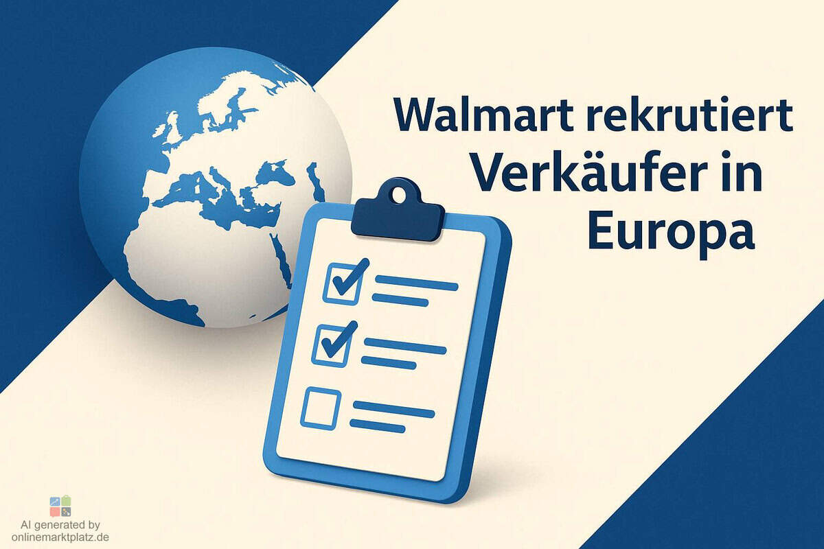 Walmart rekrutiert Verkäufer in Europa