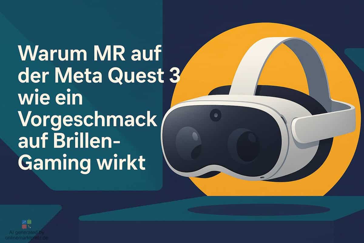 Warum MR auf der Meta Quest 3 wie ein Vorgeschmack auf Brillen-Gaming wirkt