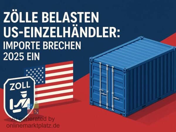 Zölle belasten US-Einzelhändler: Importe brechen 2025 ein