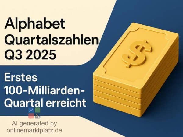 Alphabet Quartalszahlen Q3 2025: Erstes 100-Milliarden-Quartal erreicht