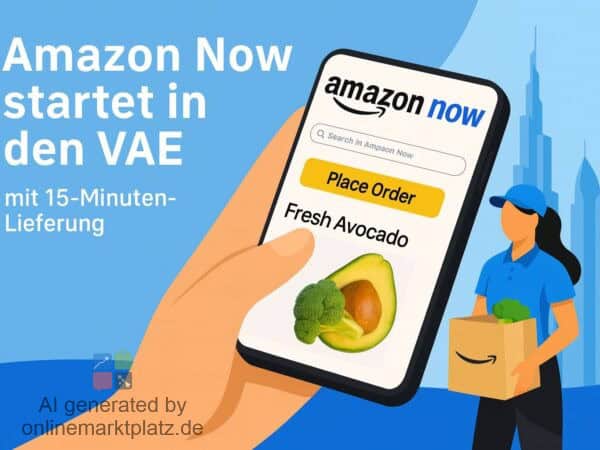Amazon Now startet in den VAE mit 15-Minuten-Lieferung