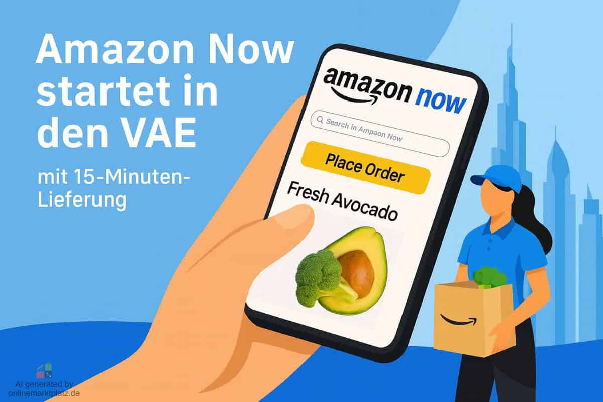 Amazon Now startet in den VAE mit 15-Minuten-Lieferung