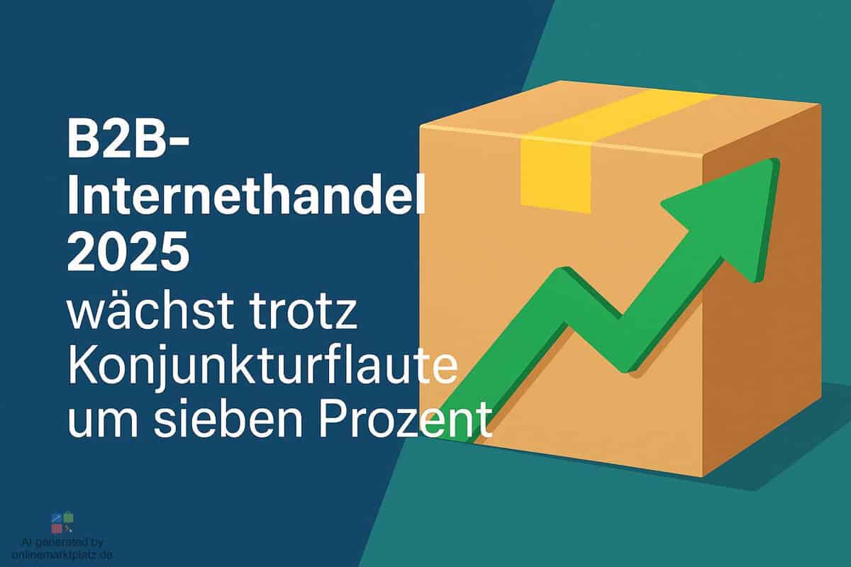 B2B-Internethandel 2025 wächst trotz Konjunkturflaute um sieben Prozent