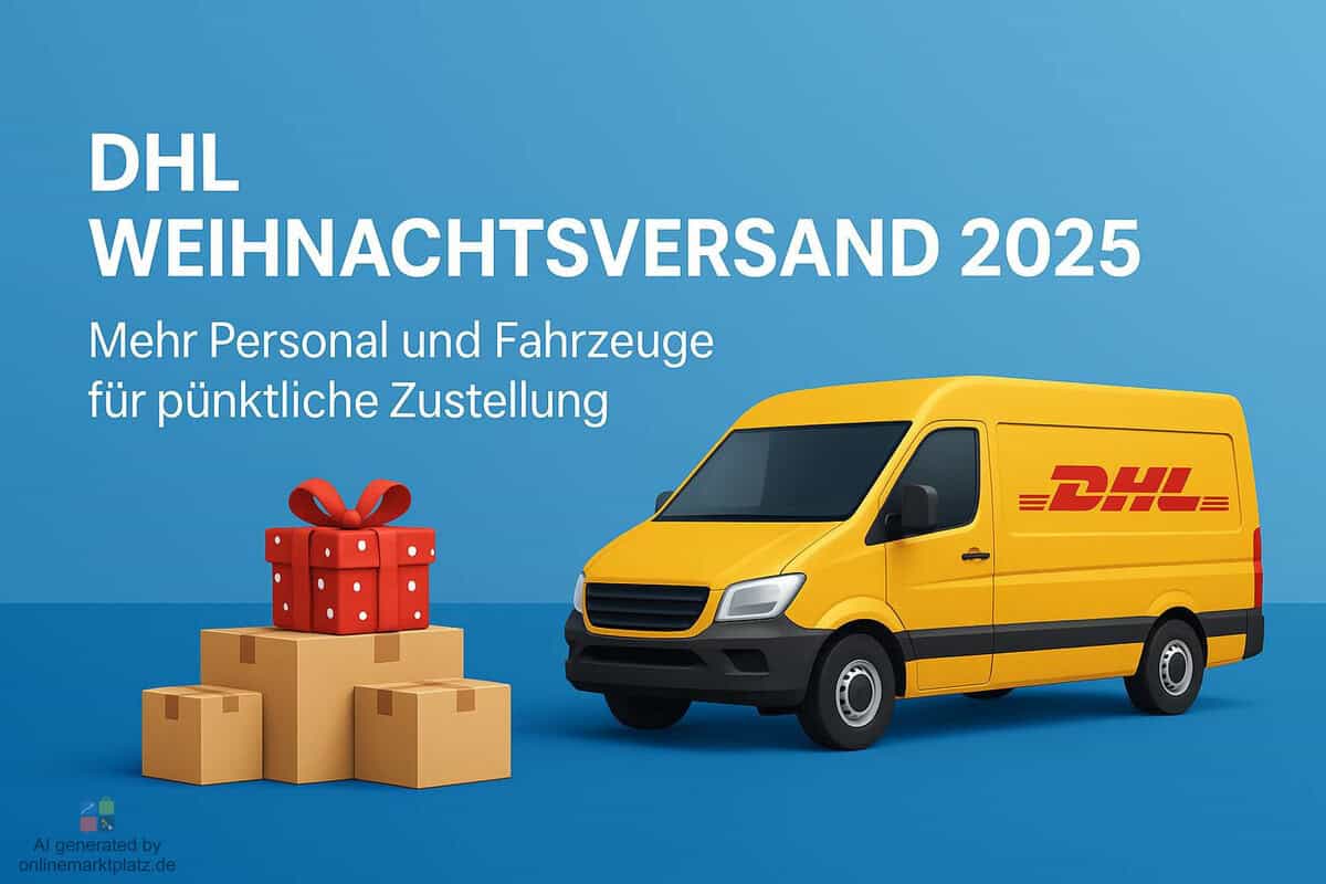 DHL Weihnachtsversand 2025: Mehr Personal und Fahrzeuge für pünktliche Zustellung