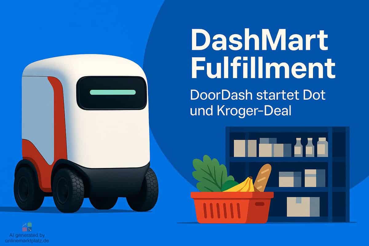 DashMart Fulfillment: DoorDash startet Dot und Kroger-Deal