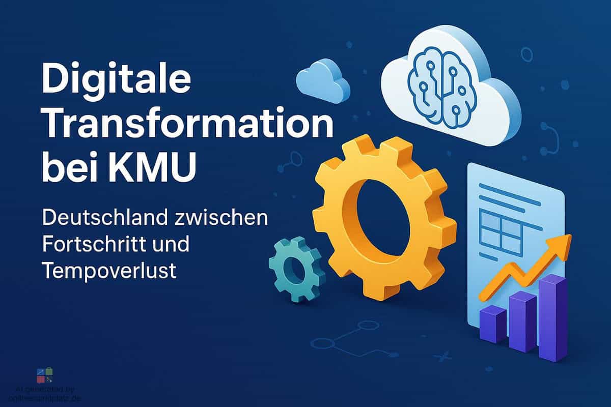 Digitale Transformation bei KMU: Deutschland zwischen Fortschritt und Tempoverlust