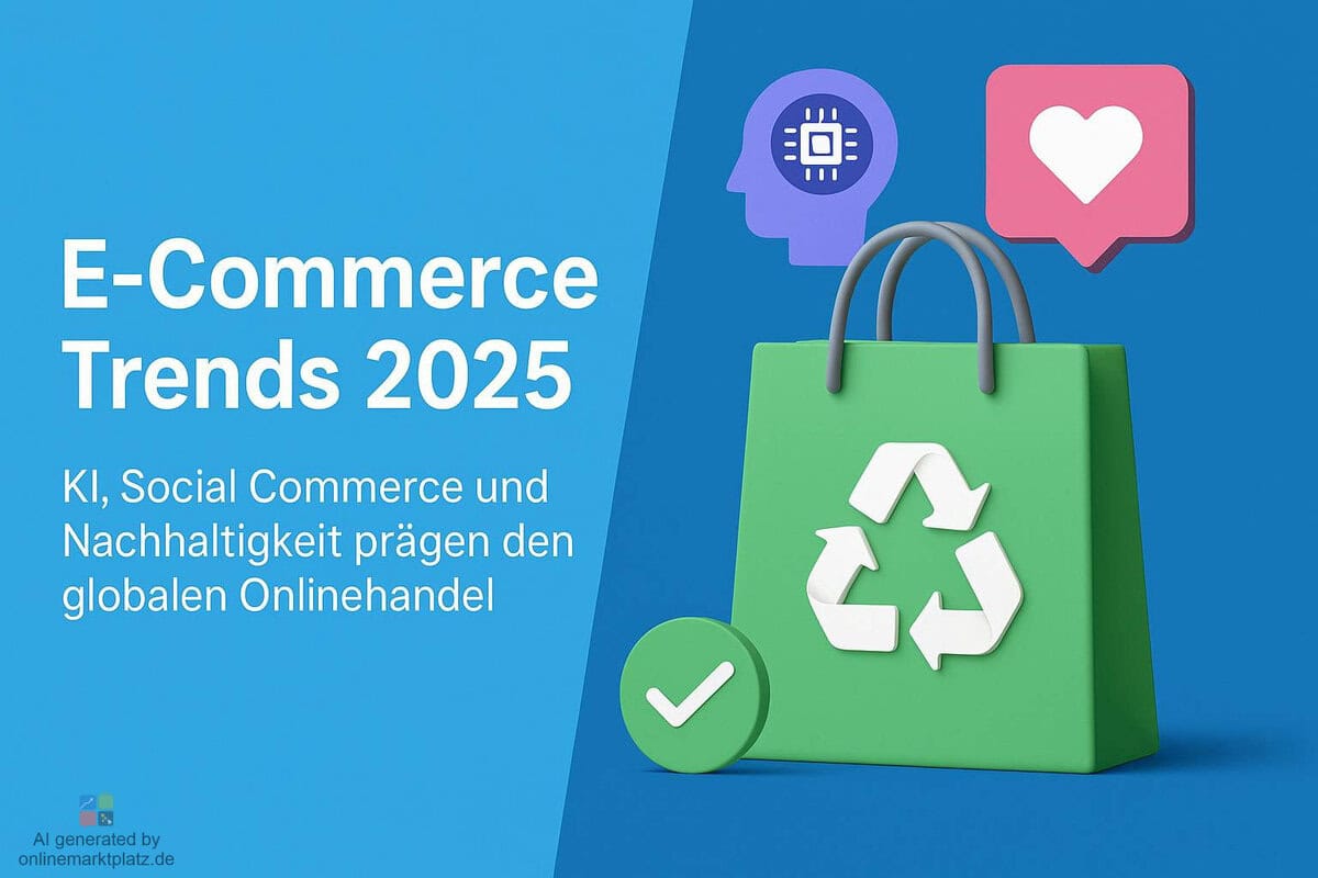 E-Commerce Trends 2025: KI, Social Commerce und Nachhaltigkeit im Onlinehandel