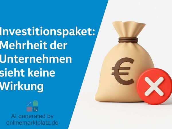 Investitionspaket der Bundesregierung entfaltet kaum Wirkung