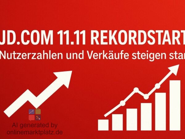 JD.com 11.11 Rekordstart: Nutzerzahlen und Kategorien im Aufschwung
