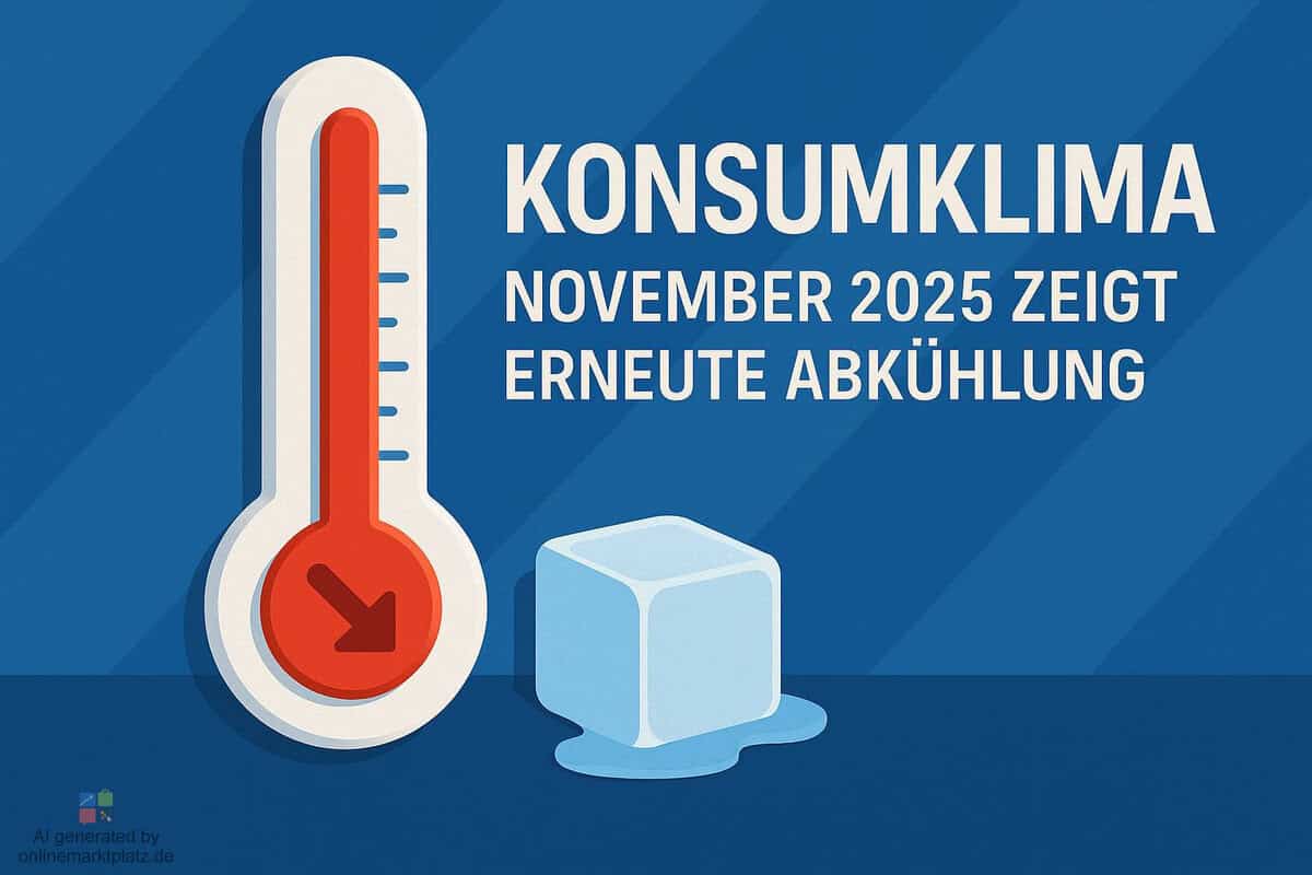 Konsumklima November 2025 zeigt erneute Abkühlung