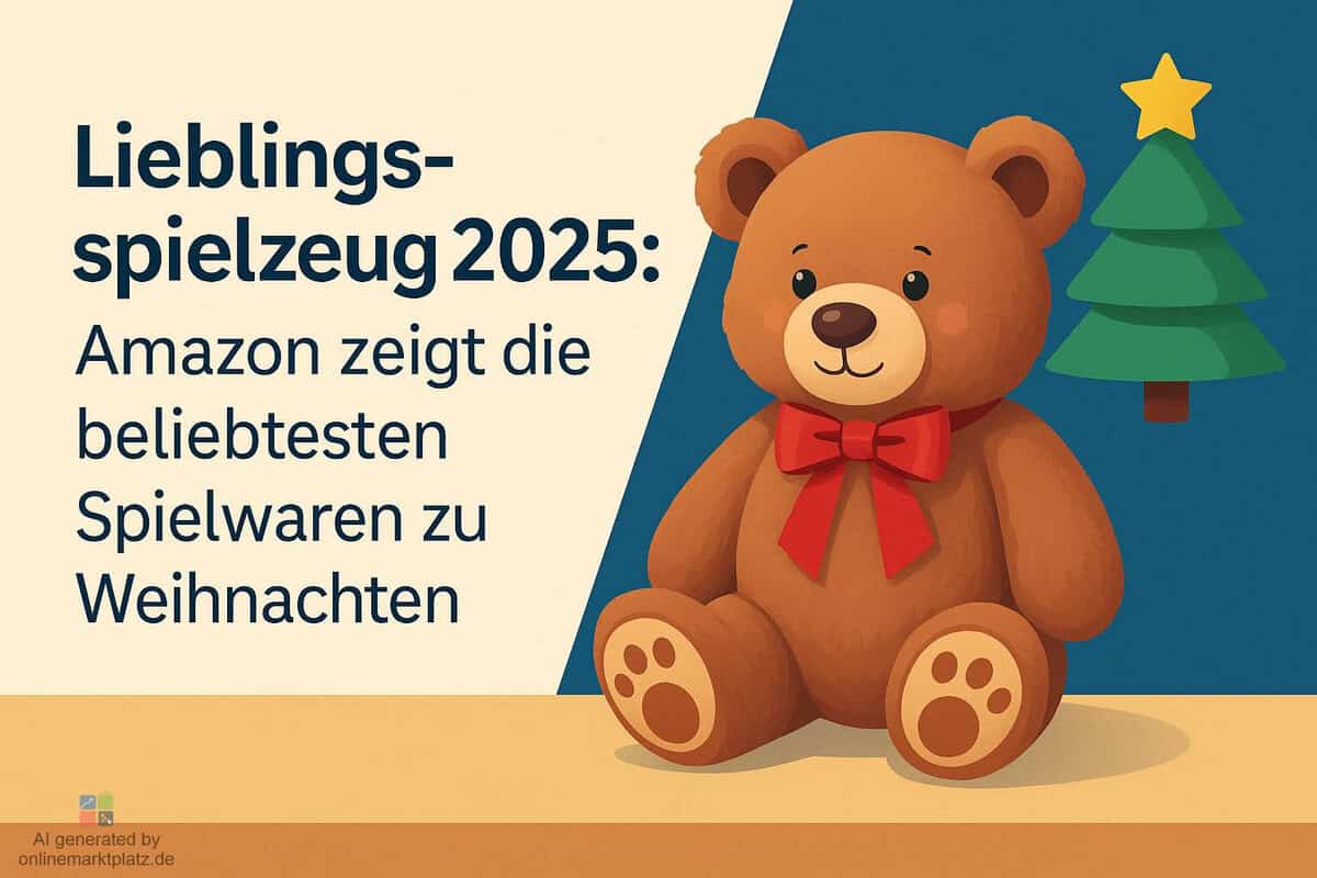 Lieblingsspielzeug 2025: Amazon zeigt die beliebtesten Spielwaren zu Weihnachten