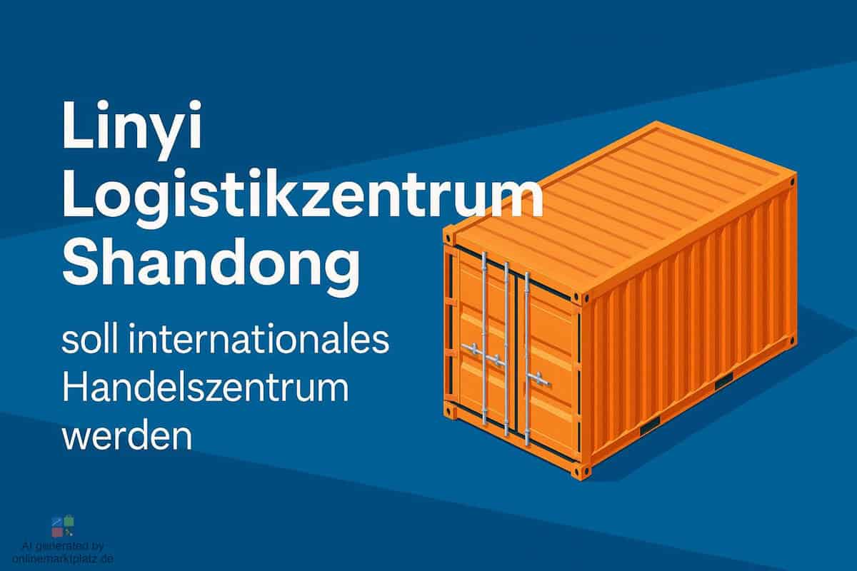 Linyi Logistikzentrum Shandong soll internationales Handelszentrum werden