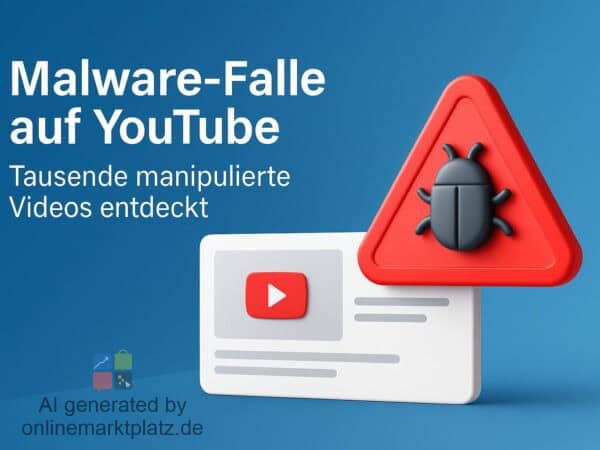Malware-Falle auf YouTube: Tausende manipulierte Videos entdeckt