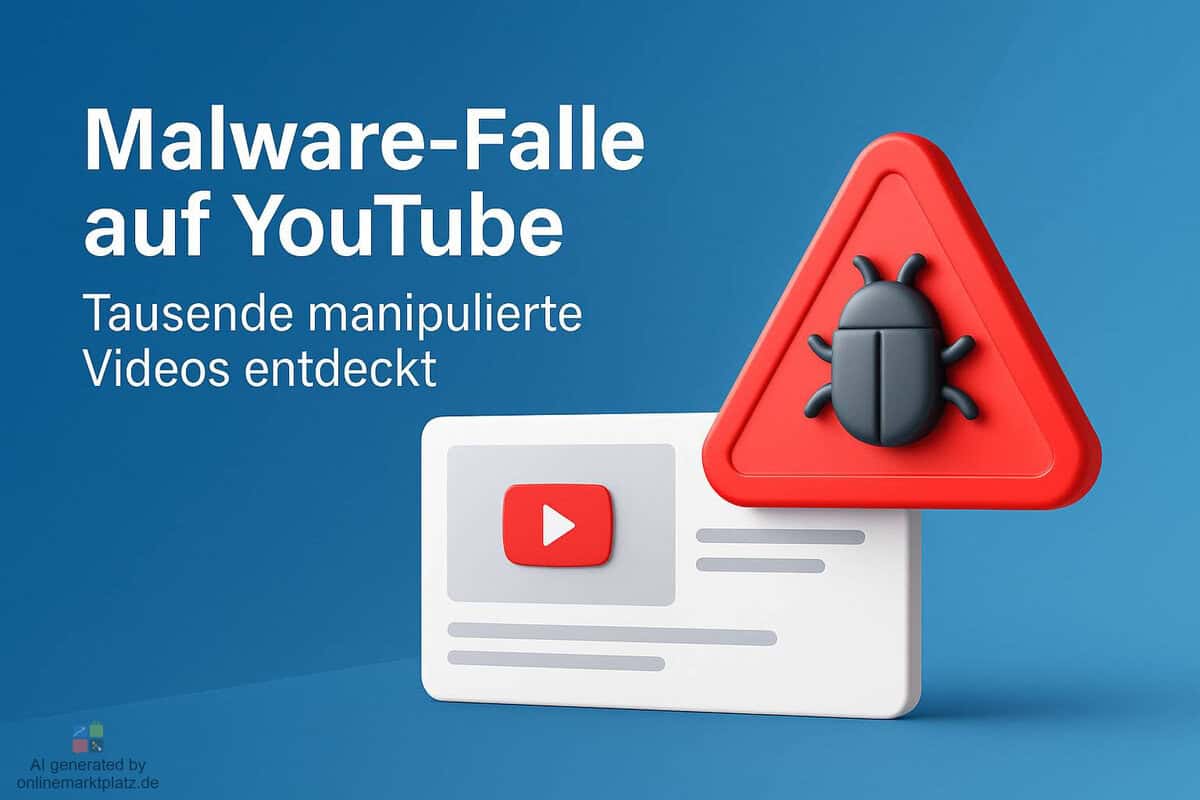 Malware-Falle auf YouTube: Tausende manipulierte Videos entdeckt
