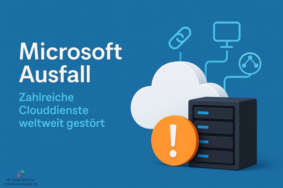 Microsoft-Ausfall legt zahlreiche Dienste lahm – globale Cloud-Störung