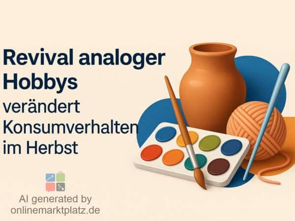 Revival analoger Hobbys verändert Konsumverhalten im Herbst