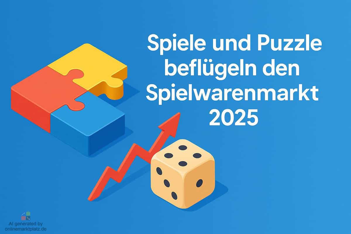 Spiele und Puzzle beflügeln den Spielwarenmarkt 2025