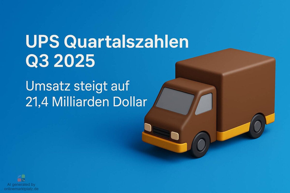 UPS Quartalszahlen Q3 2025: Umsatz steigt auf 21,4 Milliarden Dollar