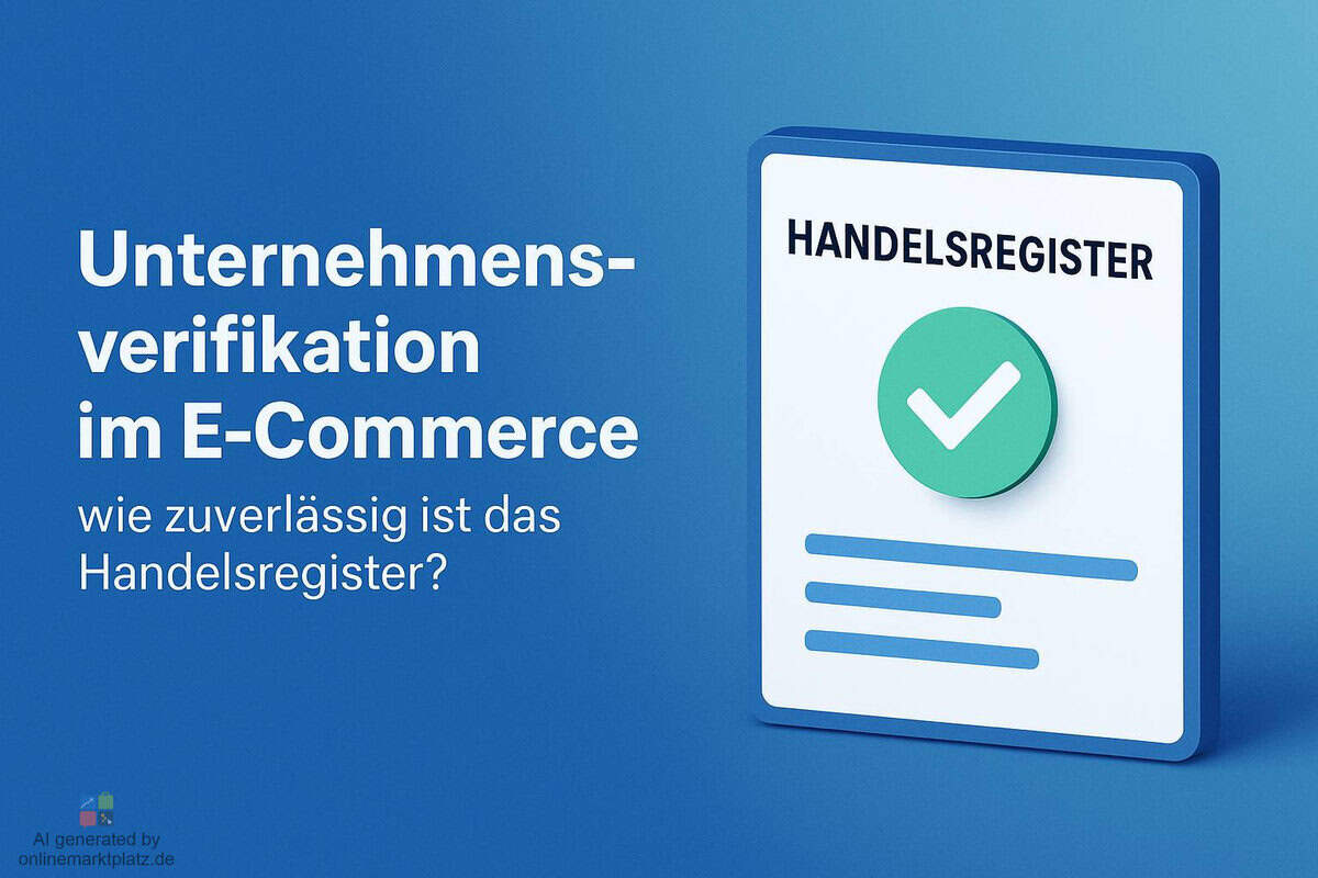 Unternehmensverifikation im E-Commerce – wie zuverlässig ist das Handelsregister?