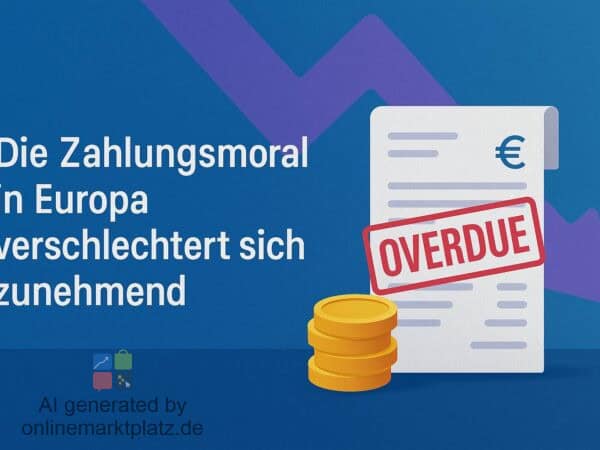 Zahlungsmoral in Europa 2025: Jede vierte Rechnung wird verspätet bezahlt