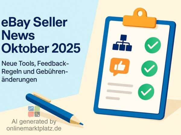 eBay Seller News Oktober 2025: Neue Tools, Feedback-Regeln und Gebührenänderungen