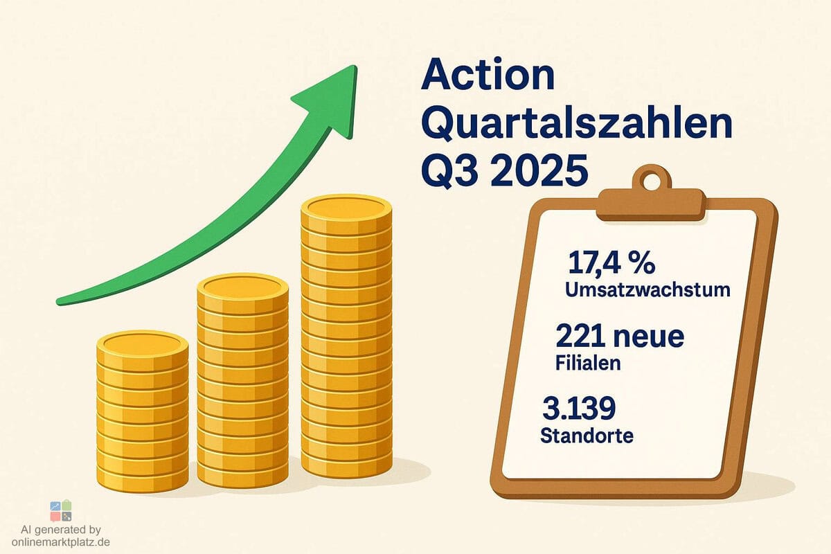 Action Quartalszahlen Q3 2025: Discounter steigert Umsatz und expandiert weiter