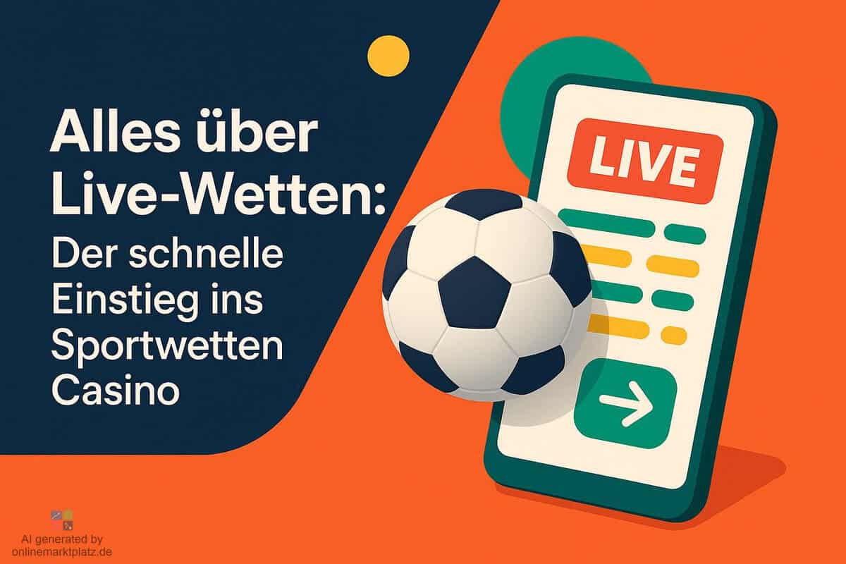 Alles über Live-Wetten: Der schnelle Einstieg ins Sportwetten Casino