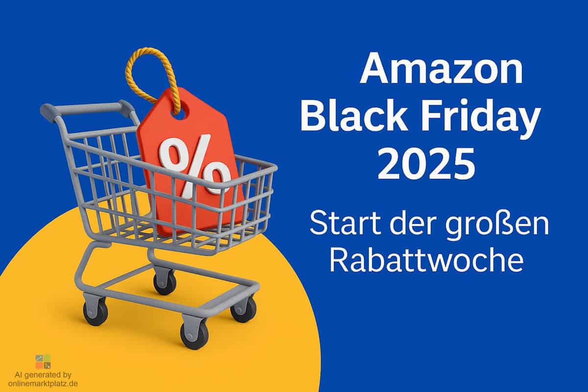 Amazon Black Friday 2025: Heute ist der Start der großen Rabattwoche